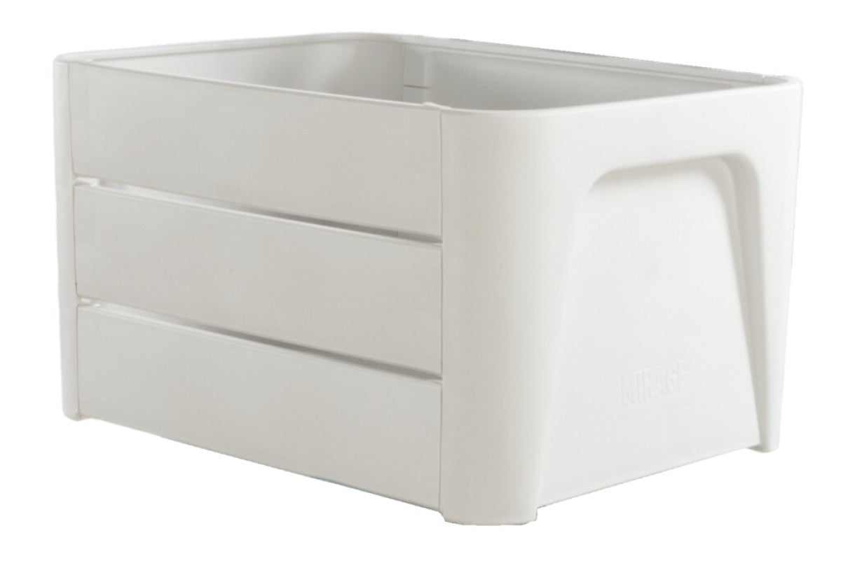 Basil mirage krat cliquez 'n krat blanc 24l