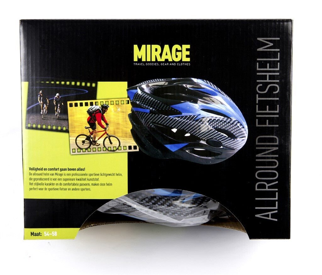 Casque Mirage l 58-62 argent noir blanc