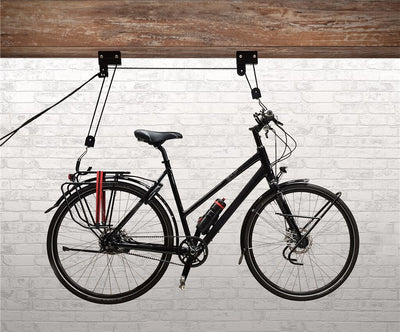 Bicycle Lift Superlifter 57kg en acier noir 11 pièces