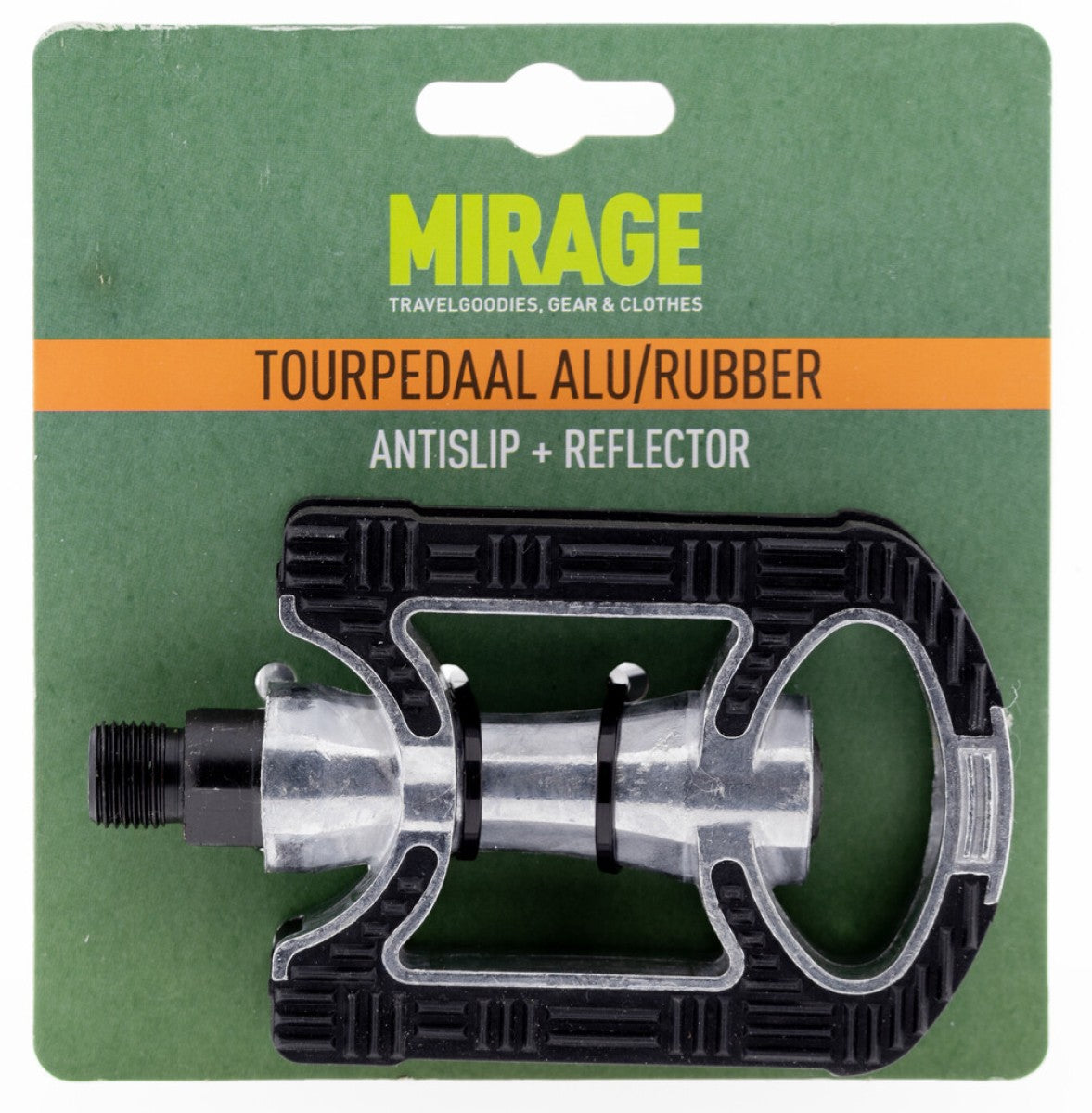 Pédales Mirage Anti-Slip Aluminium Argent