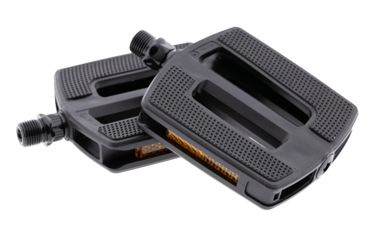 Mirage pédales tour ebike multigrip plastique caoutchouc noir