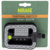 Mirage tour pédale plastique antidérapant noir gris carte