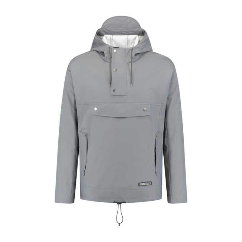Mirage Raincoat Précipitant la veste fermée Taille l Fabriquée à partir de pylosester Soft Touch Earl Grey