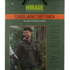 Mirage Raincoat Précipitant la veste fermée Taille m Fabriquée à partir du polyester Soft Touch Earl Grey