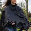 Poncho de pluie Mirage polyester - noir