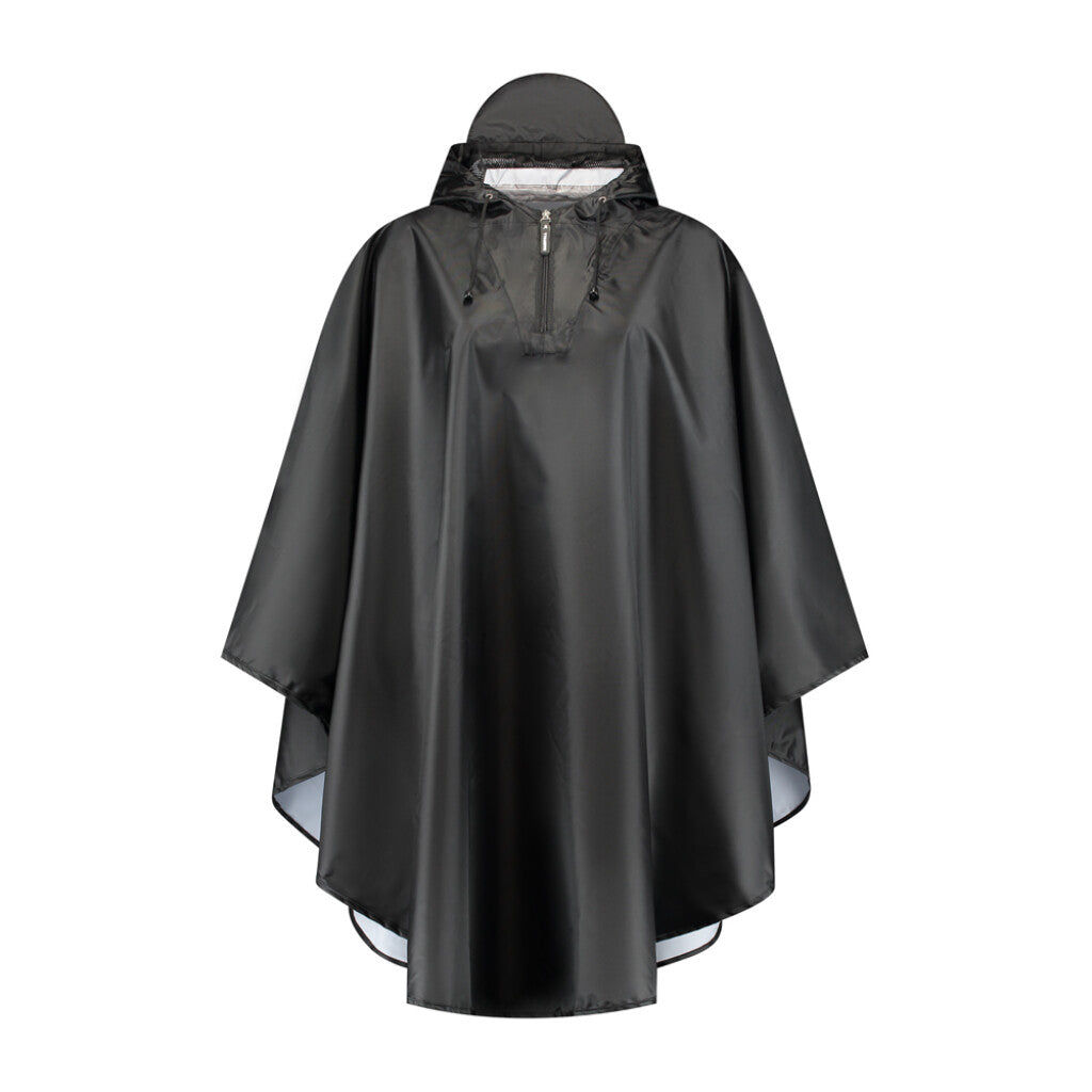 Poncho de pluie Mirage polyester - noir