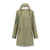Mirage Raincoat Pluasfall Trenchcoat Taille l Fabriqué à partir de polyester tactile olive vert
