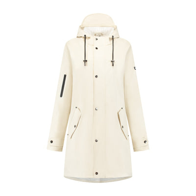 Mirage Raincoat Pluasfall Trenchcoat Taille S Fabriqué à partir de polyester Tactile doux sur le blanc
