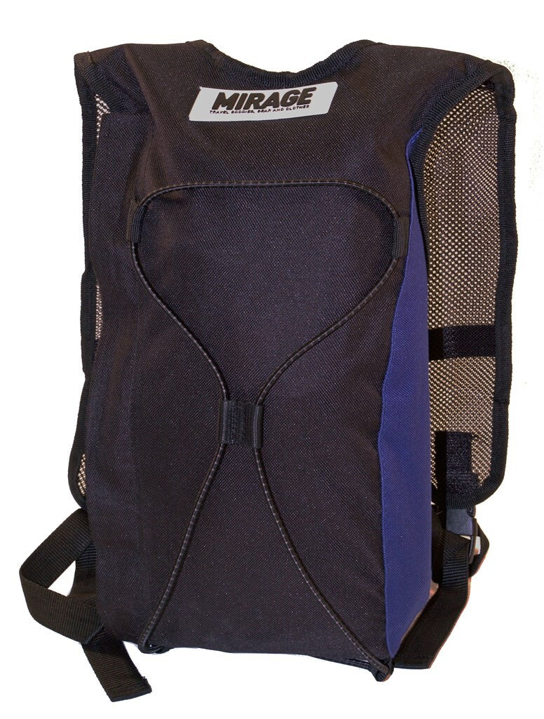 Sac à dos Mirage, noir bleu