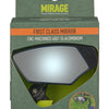 Mirage Mirror Bar-End Turning Luxury Sembally Glass Black Metallic on Card