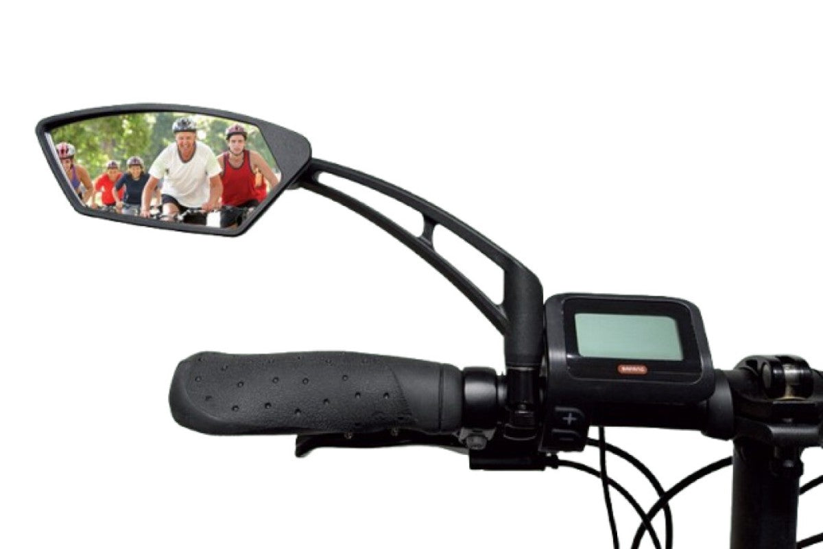 Miroir Mirage Deluxe avec verre convexe atténuant la lumière et pince