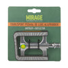 Mirage sport touring pedal alu rubber anti-slip deluxe card