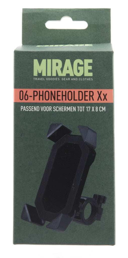 Porte-téléphone Mirage Black Support pour guidon