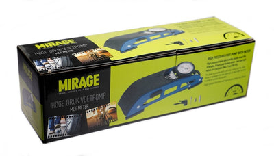 Pompe à pied Mirage avec manomètre
