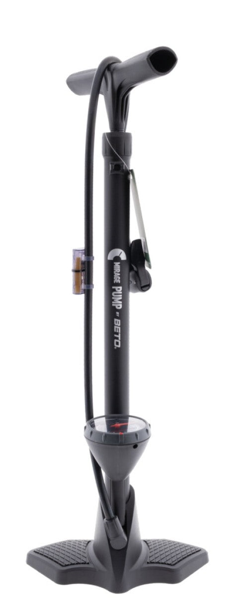 Pompe à pied Sks mirage avec compteur, double tête + adaptateurs