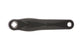 Crank droit Miranda alfa 170 mm noir