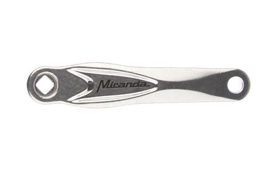 Miranda Alu gauche Crank Alfa 1 170 mm de longueur poli 574003