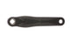 Manivelle Miranda gauche Alfa-1 170mm avec revêtement noir
