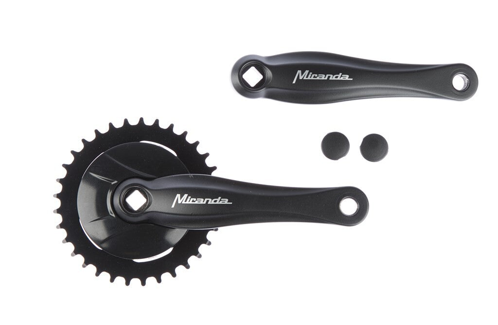 Miranda Miranda Beta 1 Crank Set 32 ​​32 “+ Disc 9.2 cm noir