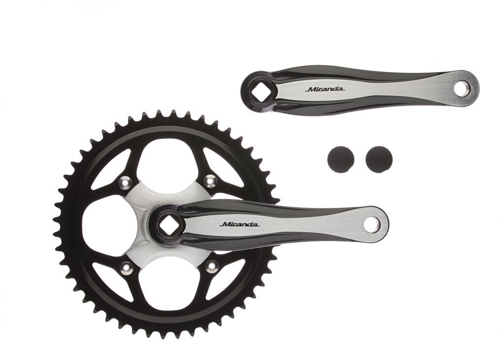 Miranda Crankkel 48t Miranda 1+ pour 3 32 collier en aluminium noir