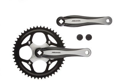 Miranda Crankkel 48t Miranda 1+ pour 3 32 collier en aluminium noir