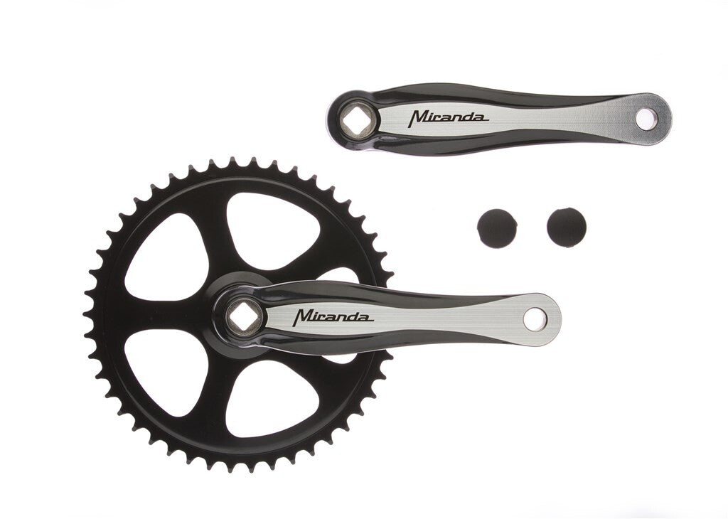 Miranda Miranda Beta 1+ Crankset 46t 3 32 ", noir
