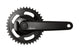 Miranda Crankkel 38t Miranda Bras de manivelle de 170 mm avec disque 9,5 cm noir