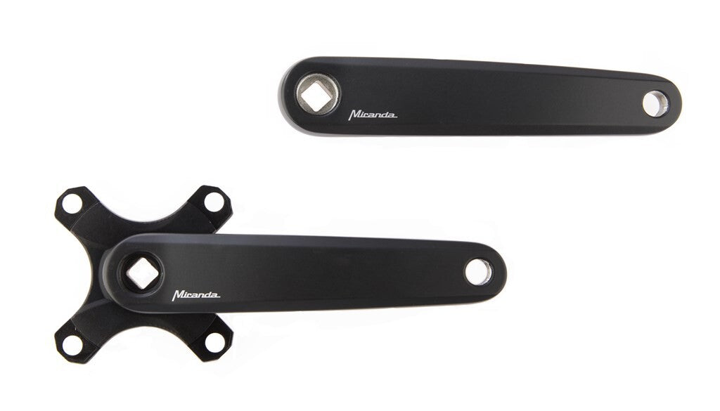 Miranda Delta Crankkel Z Magazine BCD104 Gates, 170 mm, Mat-Black