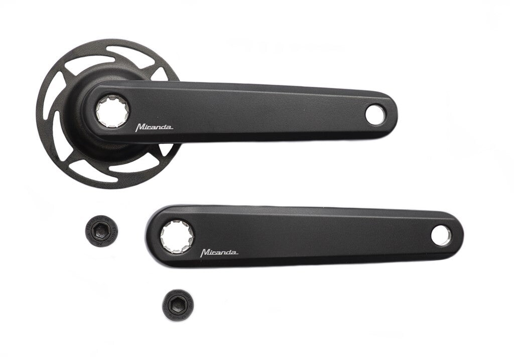Miranda e-bike pedalier bosch 2 isis delta 170mm noir + r-ring 857720