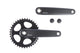 CRANKET 38T Miranda Delta Jis pour 3 32 Collier - Sans disque - Matt Black