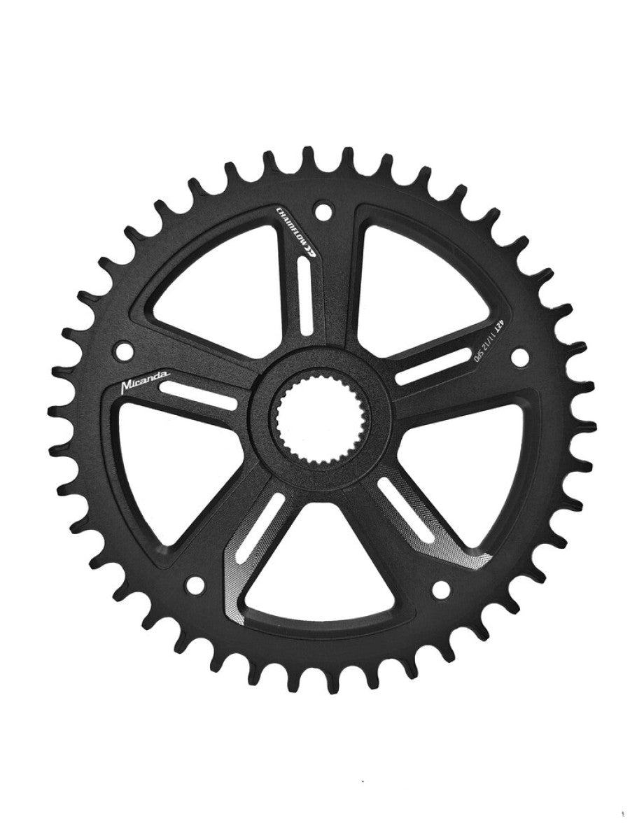 Miranda bosch 4 5 pignon 42t course gravier kl50(g4) 52mm(g5), aluminium