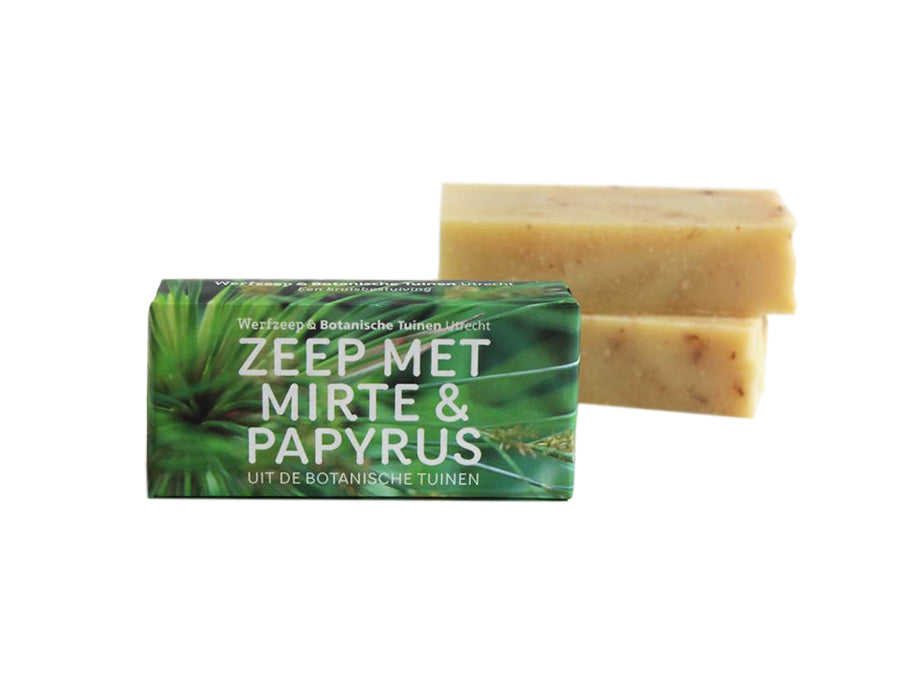 Werfzee werf savon jardins botaniques mirte papyrus