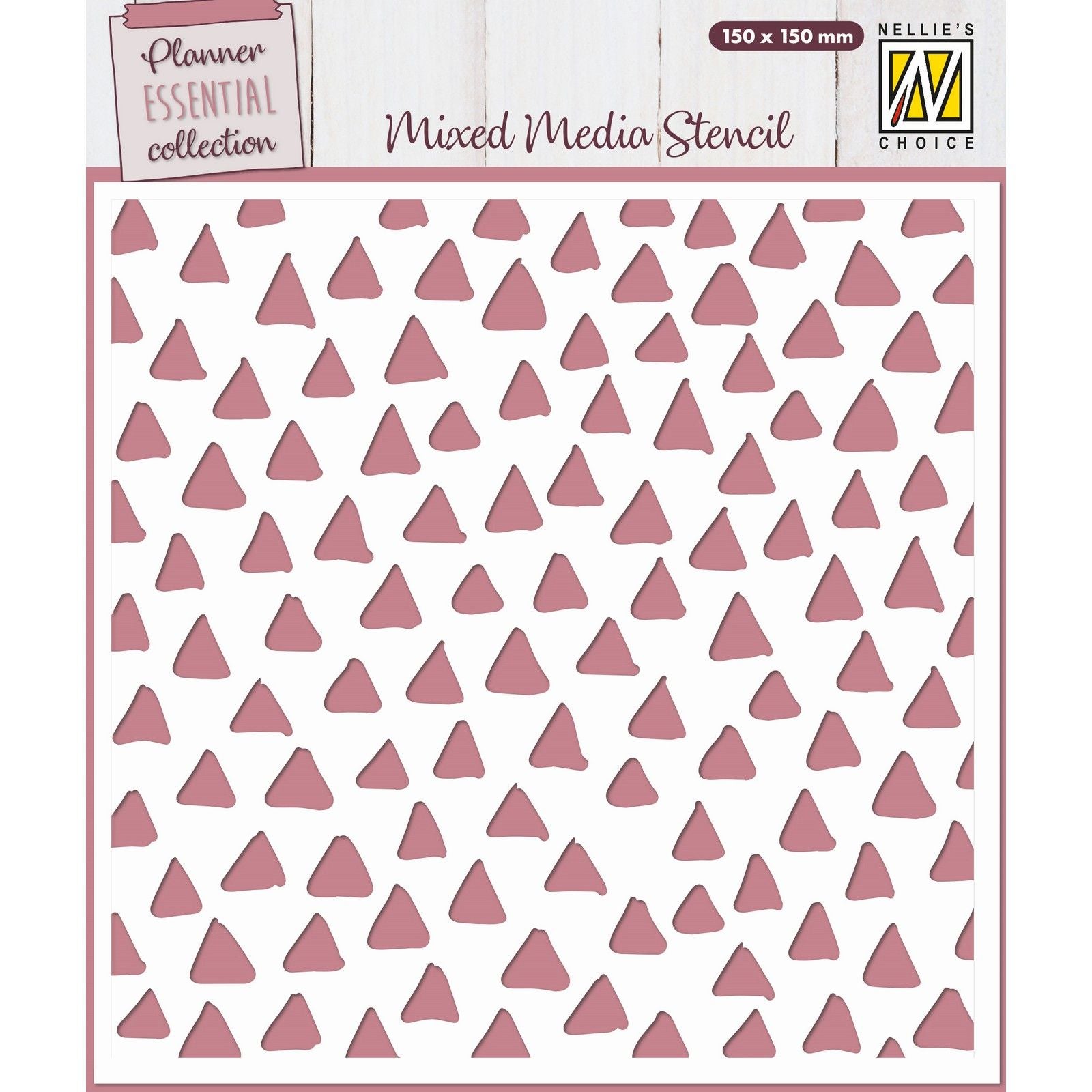 Le choix de Nellie • gabarit triangles 15x15cm