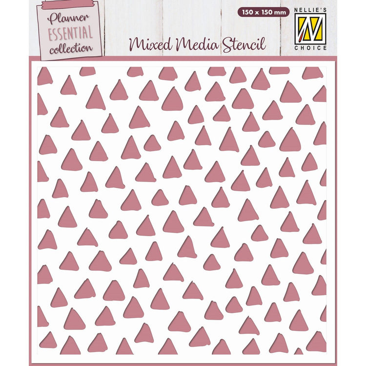 Le choix de Nellie • gabarit triangles 15x15cm