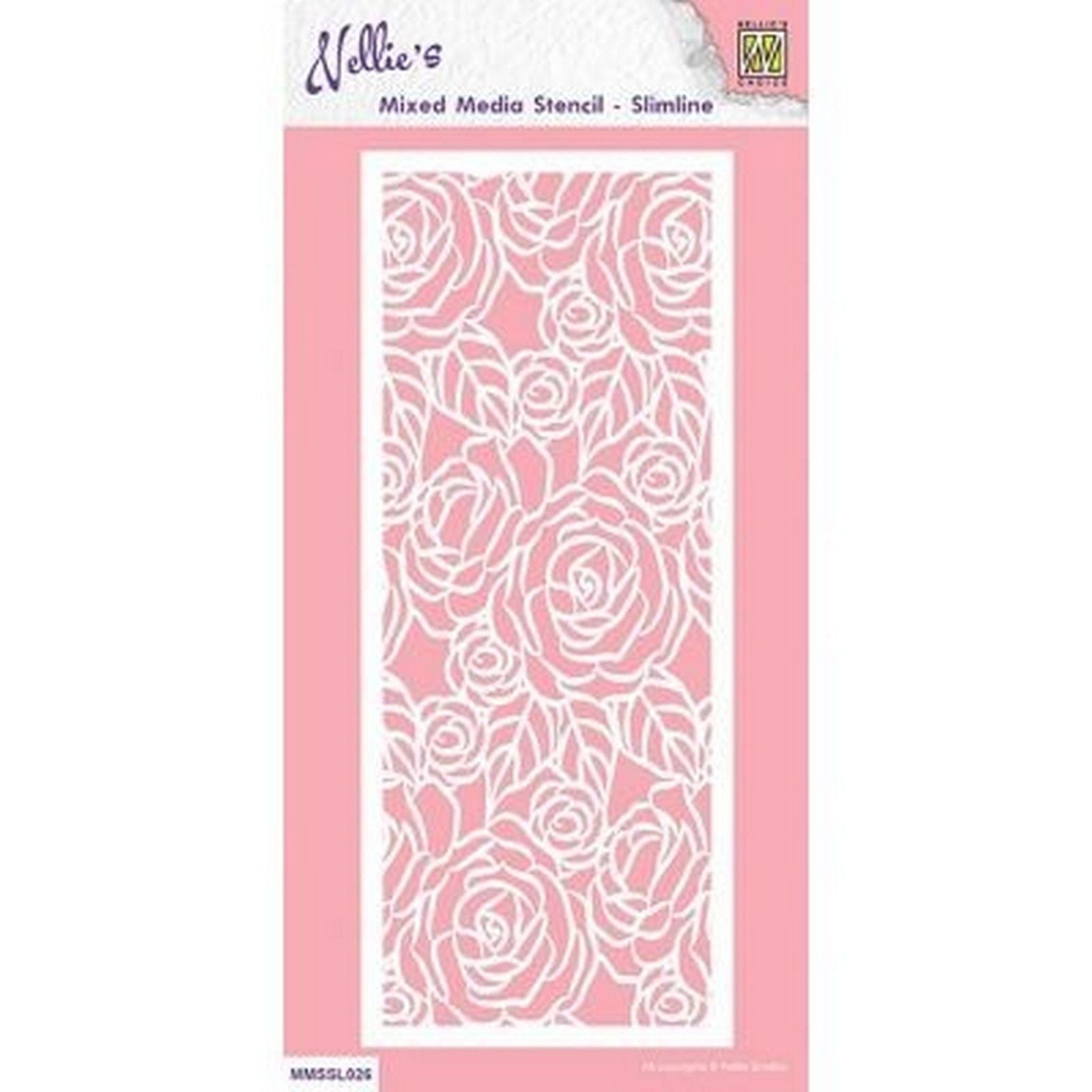 Le choix de Nellie • pochoirs roses de taille fine