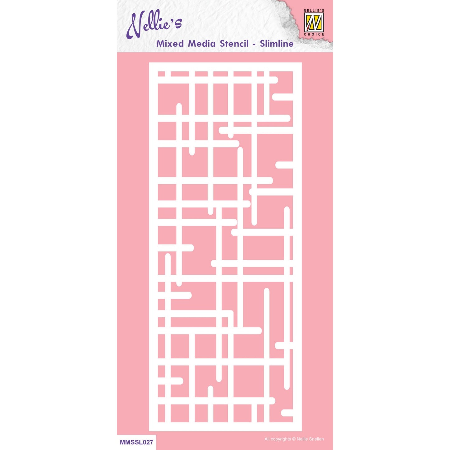 Le choix de Nellie • pochoirs labyrinthe de taille fine