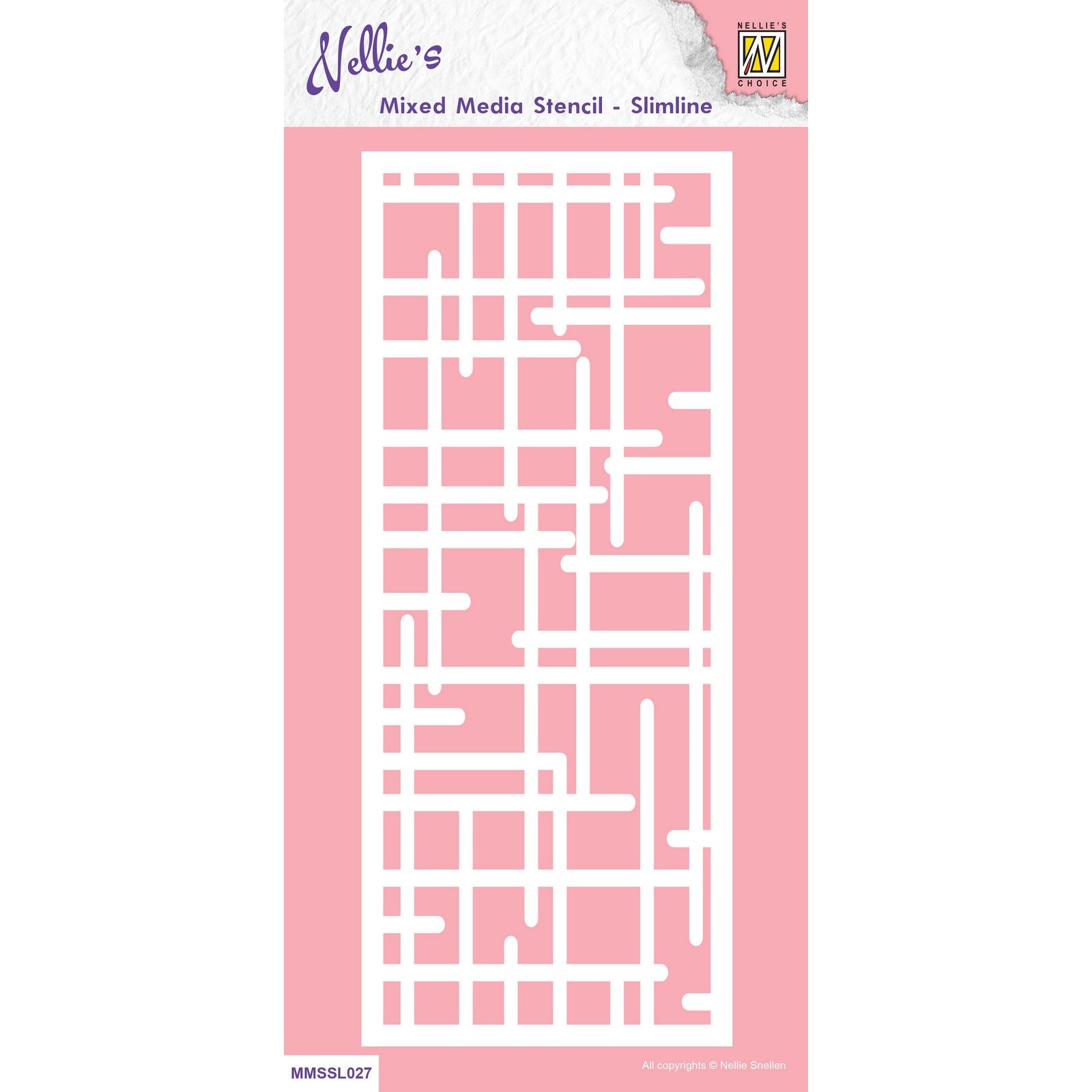 Le choix de Nellie • pochoirs labyrinthe de taille fine