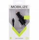 Mobilize Chargeur voiture USB double 4800ma + câble micro USB noir 1m - 9540125