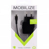 Chargeur domestique USB Mobilize 3100ma noir + câble micro USB