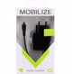 Chargeur domestique USB Mobilize 3100ma noir + câble micro USB