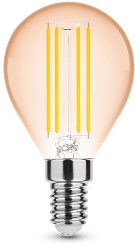 Modee boule led e14 4-28w 1800k filament ambre dimmable - led7420