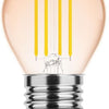 Modee boule led e27 4-28w 1800k filament ambre dimmable - led7430
