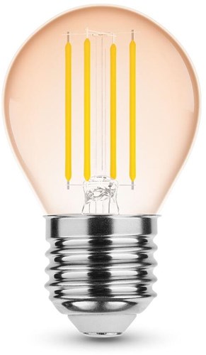 Modee boule led e27 4-28w 1800k filament ambre dimmable - led7430