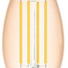 Modee bougie à pointe led e14 4-28w 1800k filament ambre dimmable 2-pack - led7408