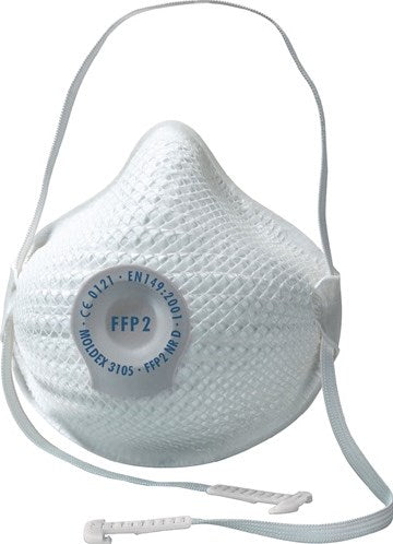 Masque anti-poussière Moldex | ffp2 v nr d | avec valve expiratoire | 10 pièces - 310501 310501