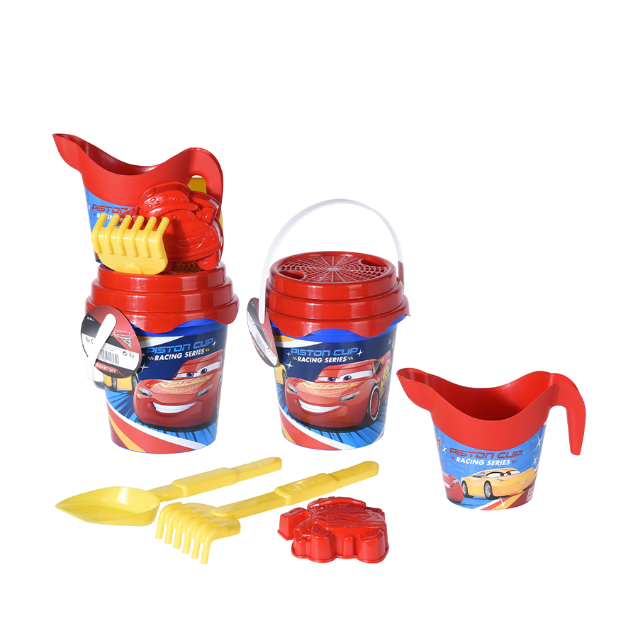 Mondo set de plage voitures 6 pièces