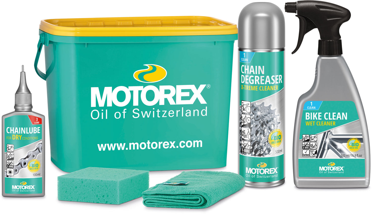 Kit de nettoyage pour vélo Motorex