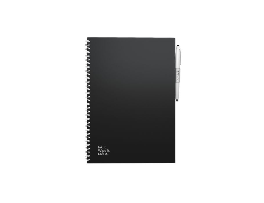 Moyu Excès de carnet de couverture rigide A4 Black