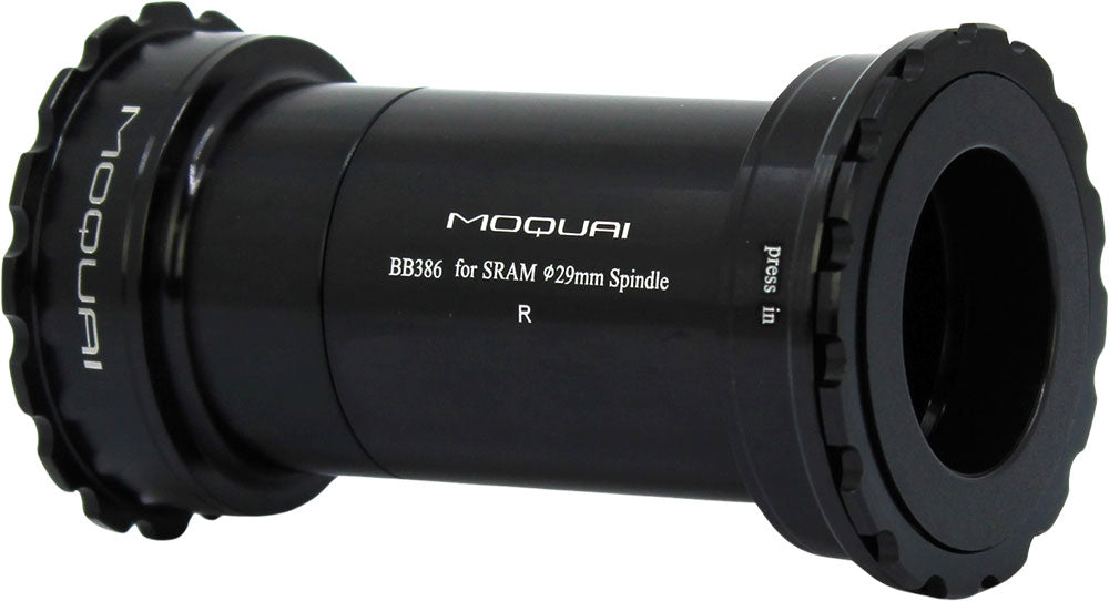 Moquai bb386 dub boîtier de pédalier en acier inoxydable