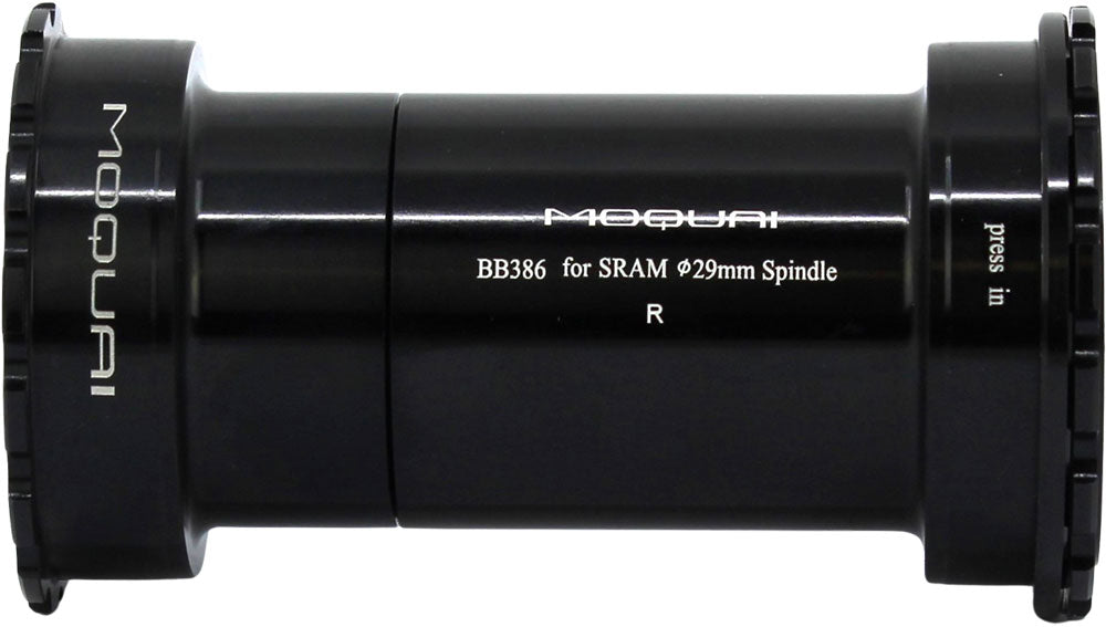 Moquai bb386 dub boîtier de pédalier en acier inoxydable